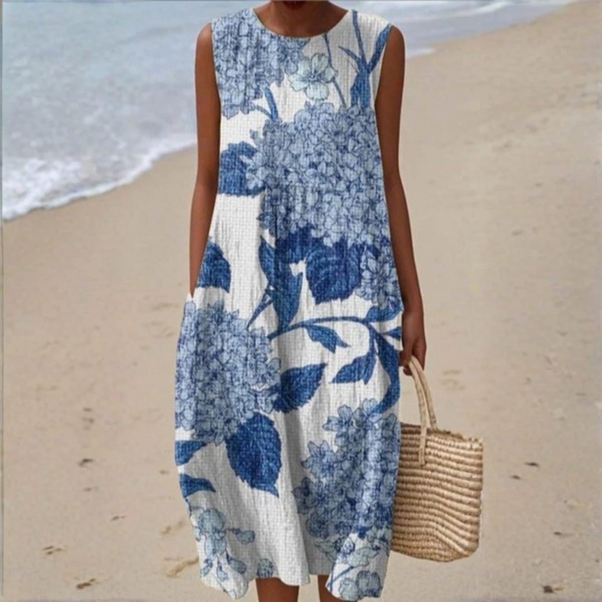 Matilda™ | Coastal Sleeveless Dress