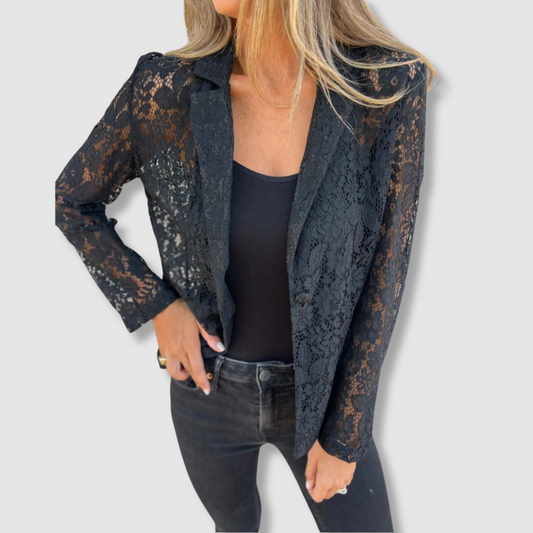 Dee™ Stylish blazer with floral print