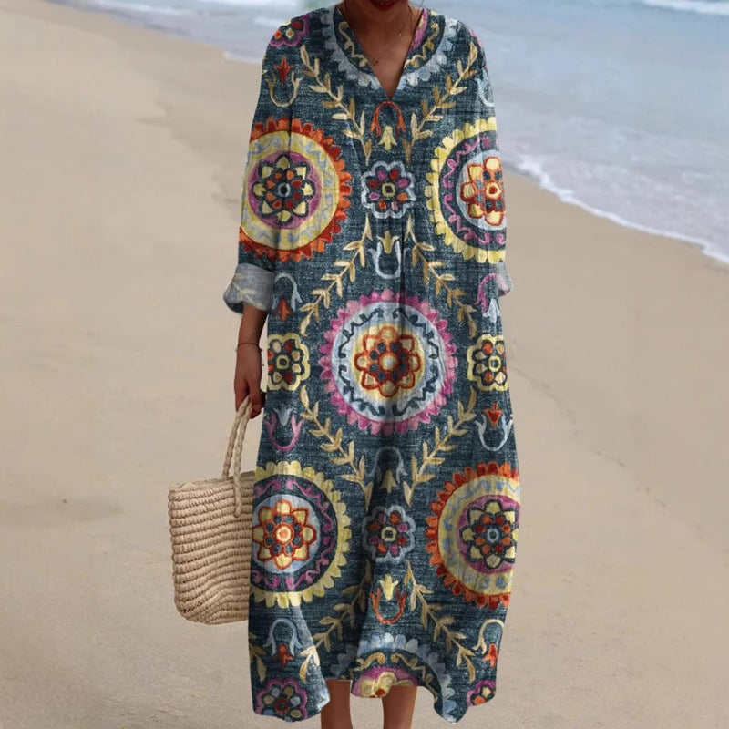 Seralyne™ | Coastal Bloom Dress