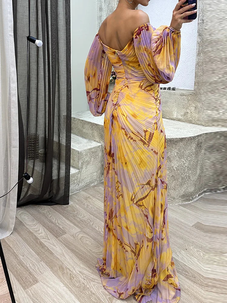 Selina Elegant V-Neck Dress
