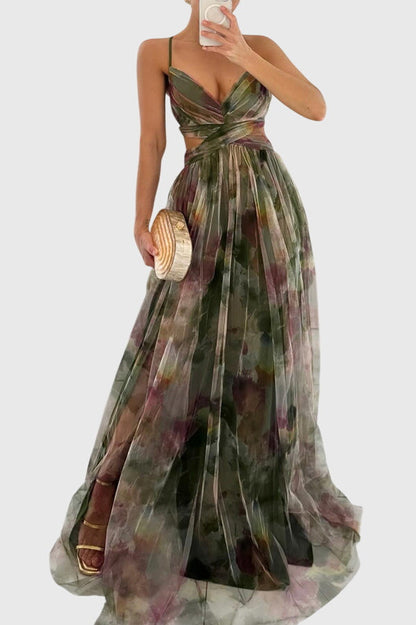 Clara | Floral Maxi Dress