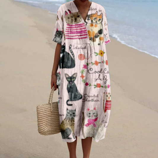 Mara™ | Animal Print Dress