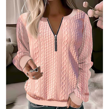 Ivy™ Elegant women's v-neck sweater
