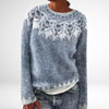 Azure blue/white