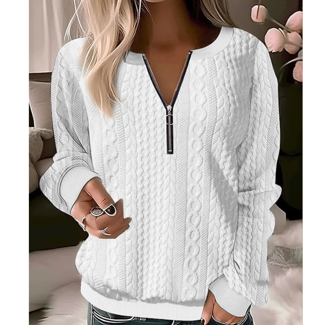 Ivy™ Elegant women's v-neck sweater