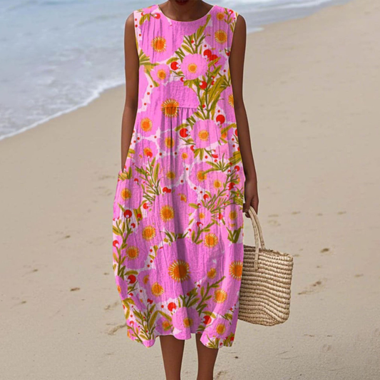 Lani™ | Vibrant Floral Dress