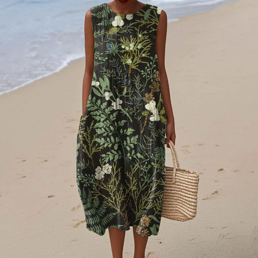 Leilani™ | Artistic Sleeveless Dress