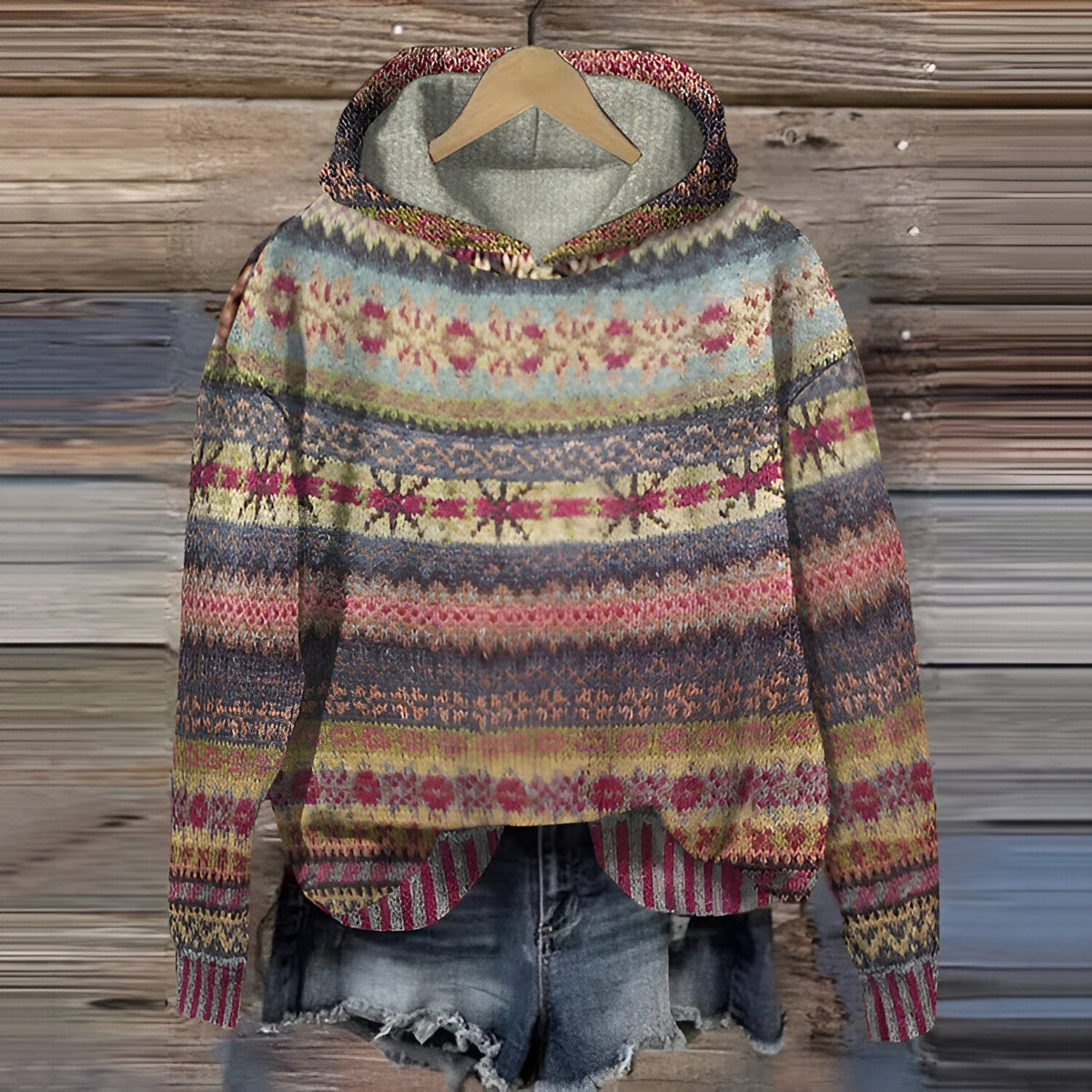 Nelly™ - Comfortable vintage hoodie