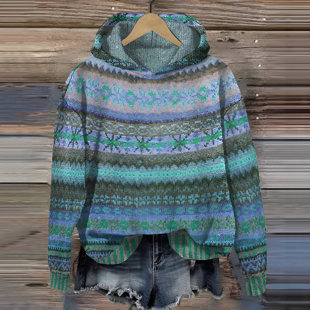 Nelly™ - Comfortable vintage hoodie