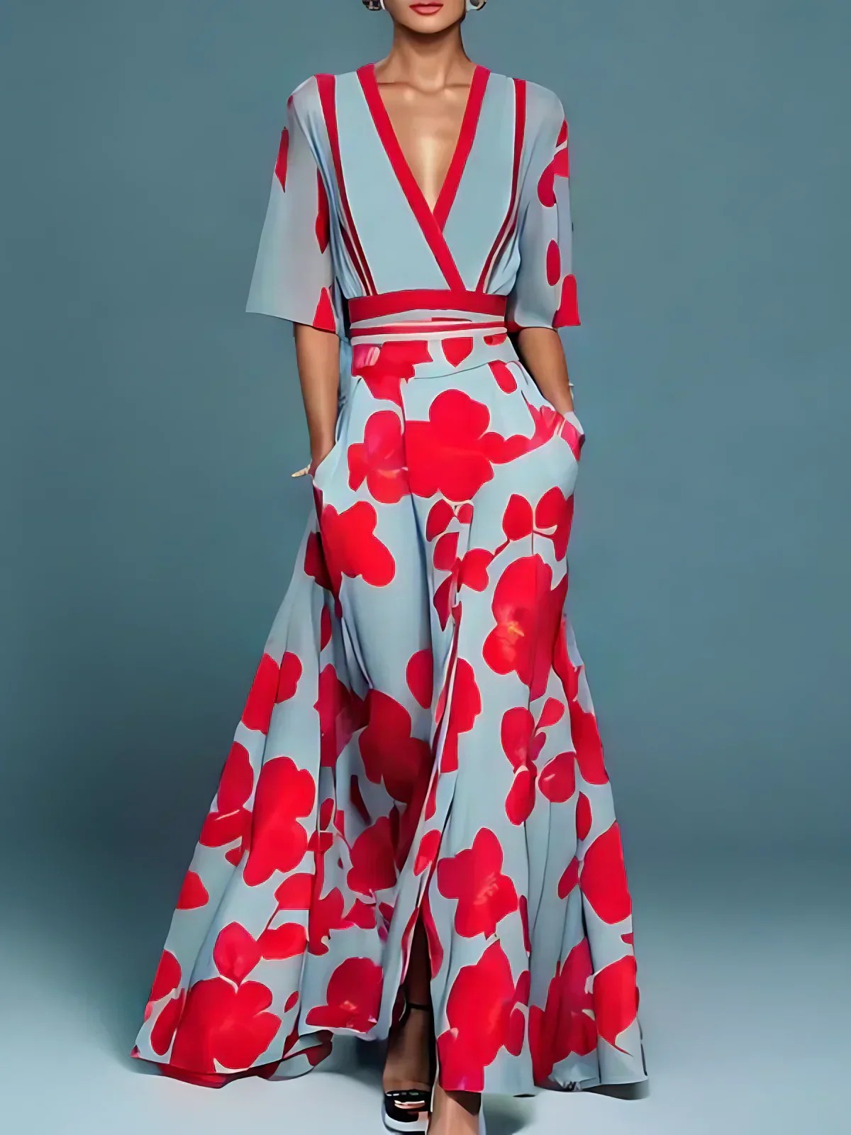 Kali Milano design Sleeved Dress