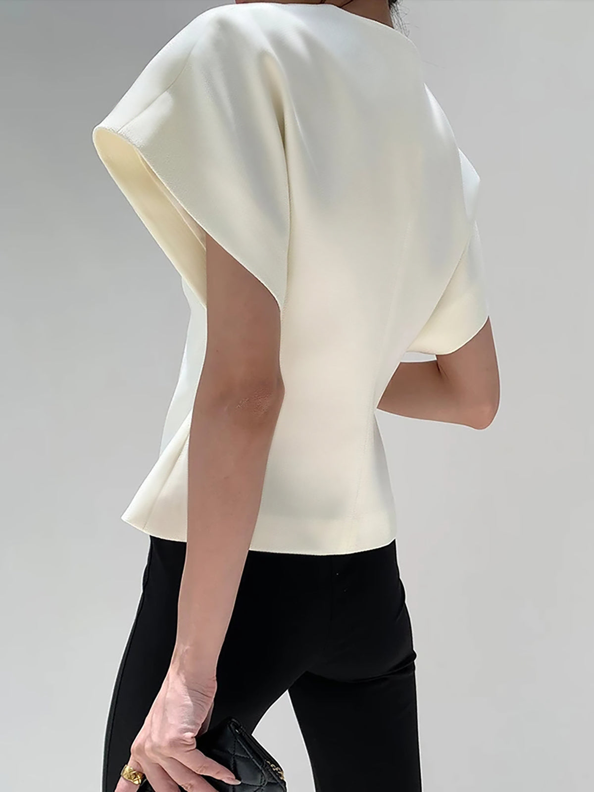 Nora | V-Neck Button Blouse
