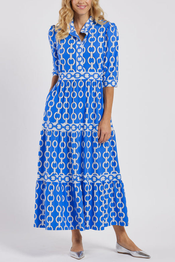 Lara - Midi Print Dress
