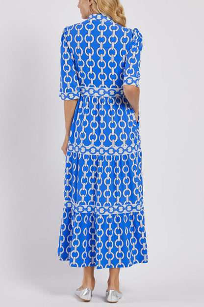 Lara - Midi Print Dress
