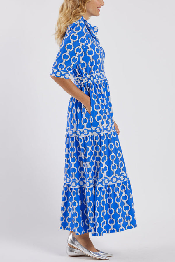 Lara - Midi Print Dress
