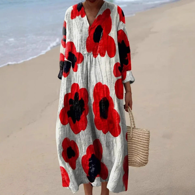 Ravelle™ | Scarlet Petal Dress