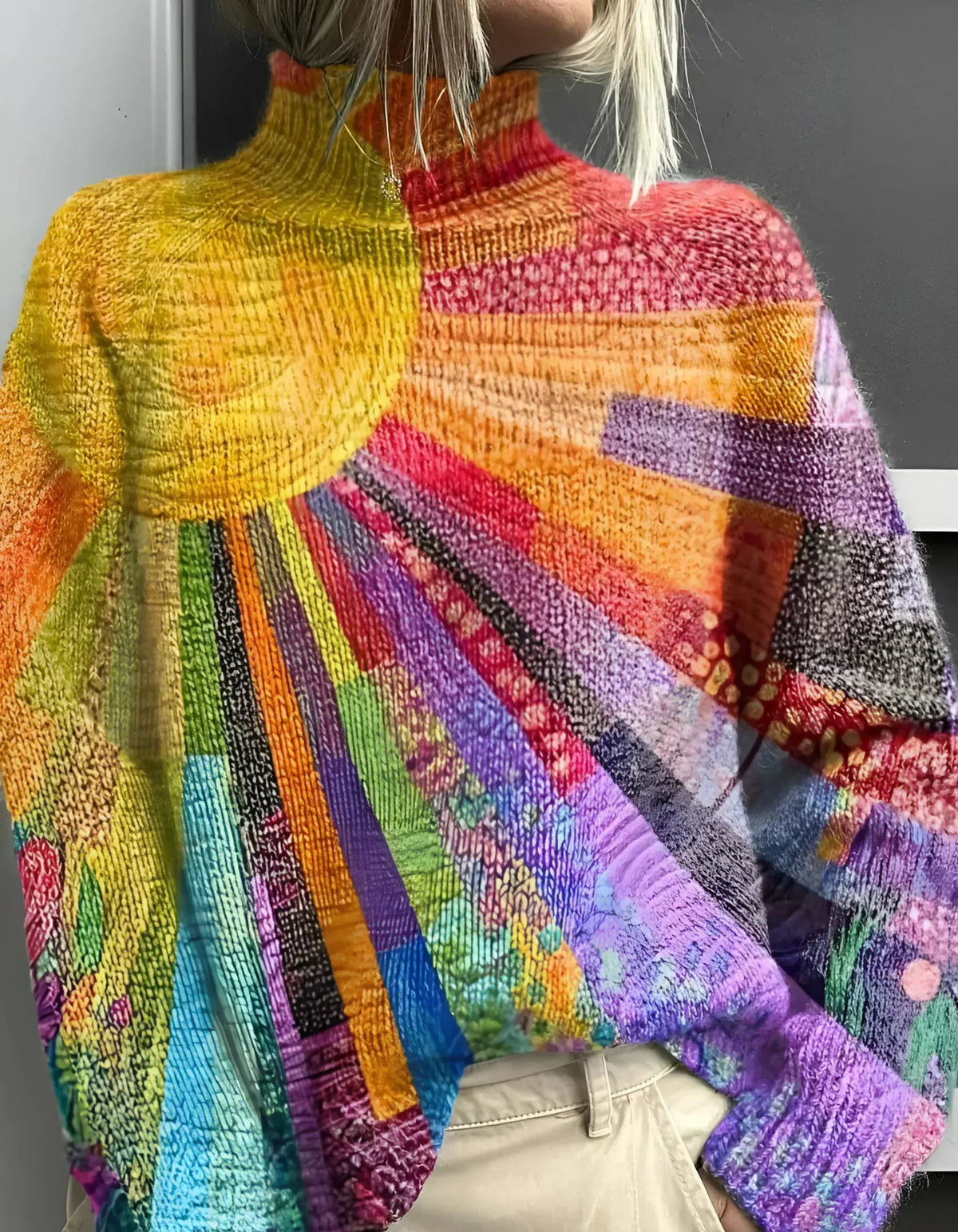 Ada™ Colourful and Joyful Turtleneck