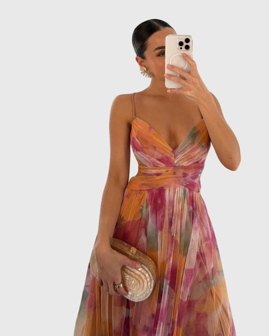 Clara | Floral Maxi Dress