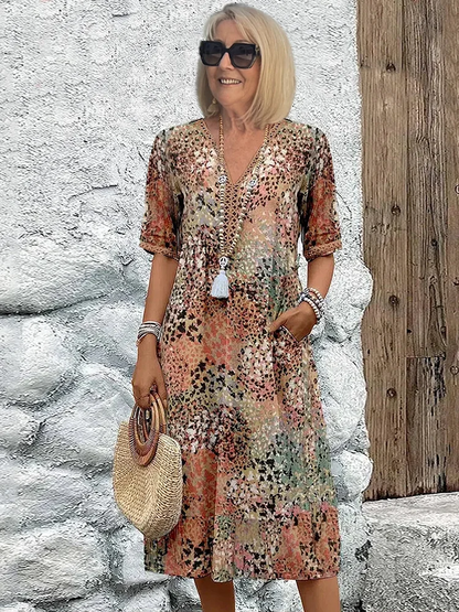 Aria™ Vibrant Midi Dress