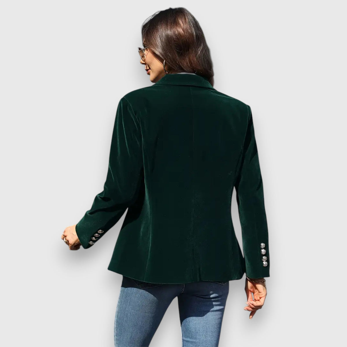 Lizzy™ Chic suede blazer