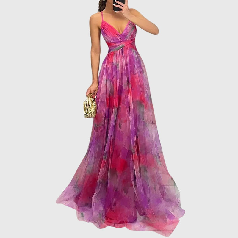 Clara | Floral Maxi Dress