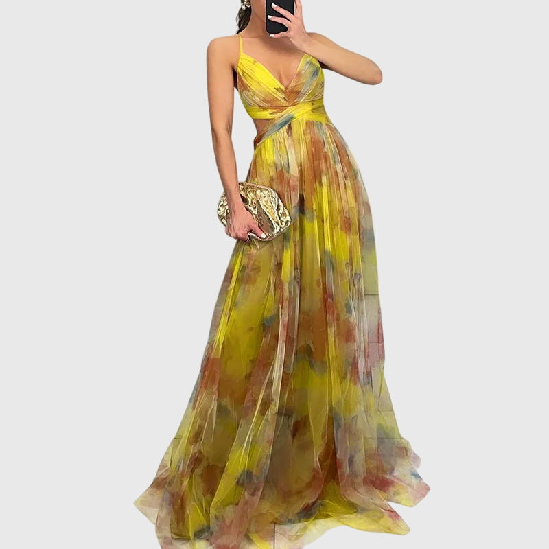 Clara | Floral Maxi Dress