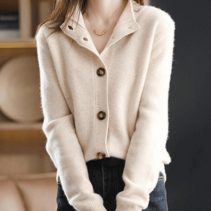 Anny™ - Luxurious Cashmere Knit Cardigan